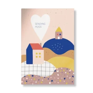 Postkarte 'Sending Hugs'